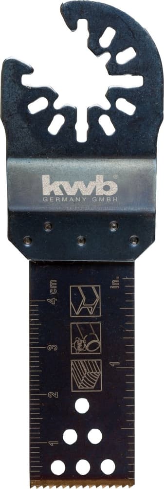 Bimetallo, universale, 22 mm, 1 pz. Lame a immersione kwb 610516400000 N. figura 1
