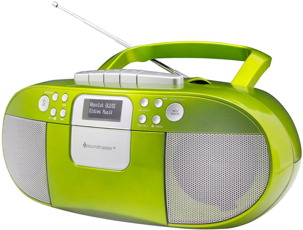 Boombox SCD7800 – verde Radio DAB+ soundmaster 785302434753 N. figura 1