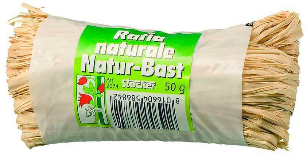 Rafia naturale 50 g Leganti vegetali Stocker 669700120452 N. figura 1