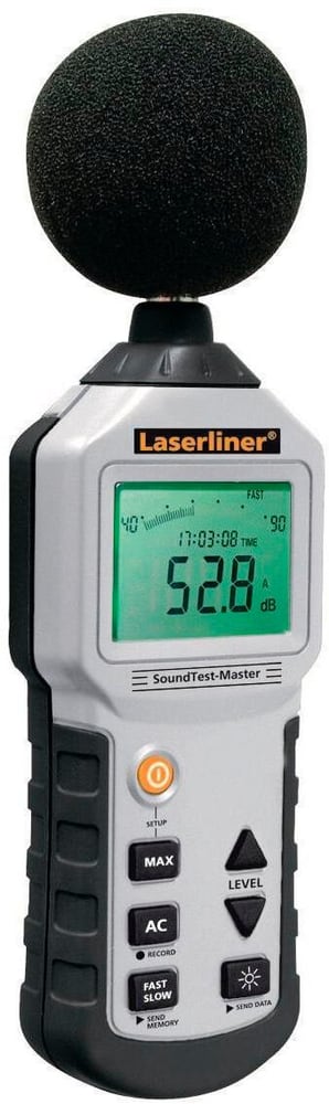 Sonomètre SoundTest-Master Instrument de mesure Laserliner 785302415458 Photo no. 1