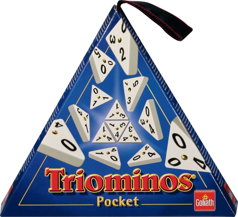 Triominos Pocket Gesellschaftsspiel Carlit 744983000000 Bild Nr. 1