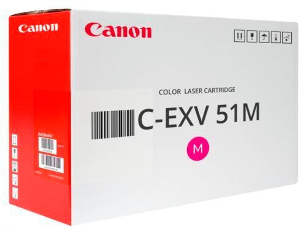 C-EXV 51M Magenta Toner Canon 785302431998 N. figura 1