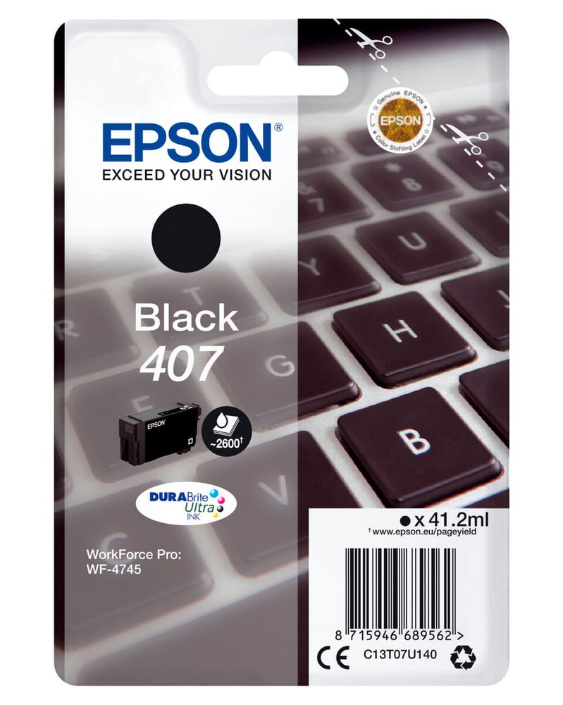 WF-4745 Series Black Tintenpatrone Epson 785302431267 Bild Nr. 1