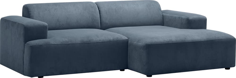 RACHIDA Ecksofa 405884650040 Grösse B: 240.0 cm x T: 144.0 cm x H: 75.0 cm Farbe Blau Bild Nr. 1