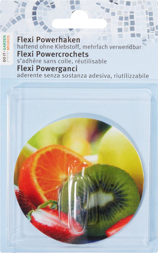 Flexi Powercrochet Fruits Crochet Do it + Garden 675115100000 Motif Fruits Couleur Multicolore Photo no. 1