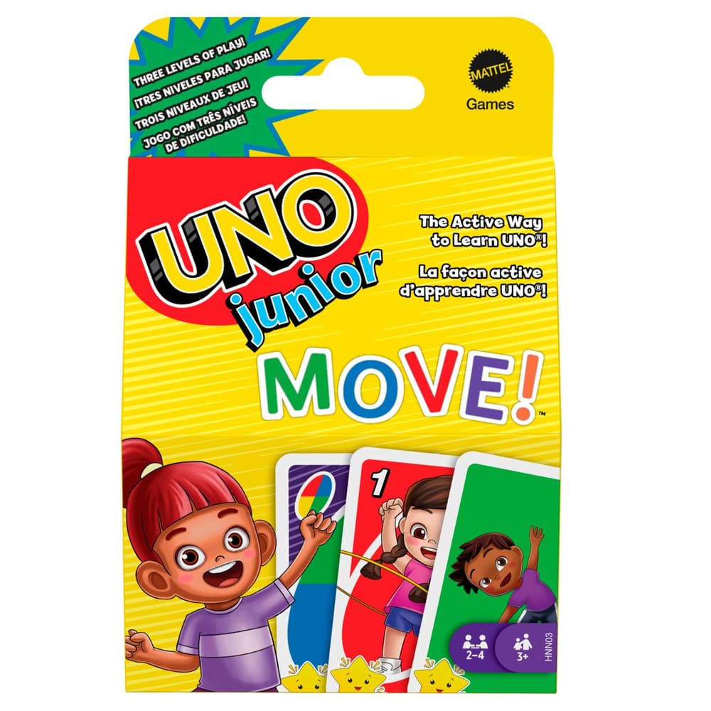 UNO Junior Move Jeux de société Mattel Games 749045100000 Photo no. 1