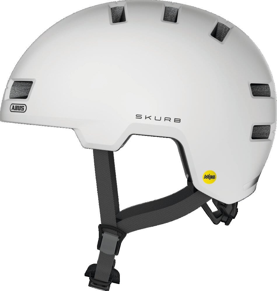 Skurb MIPS Casque de vélo Abus 465219652010 Taille 52-56 Couleur blanc Photo no. 1