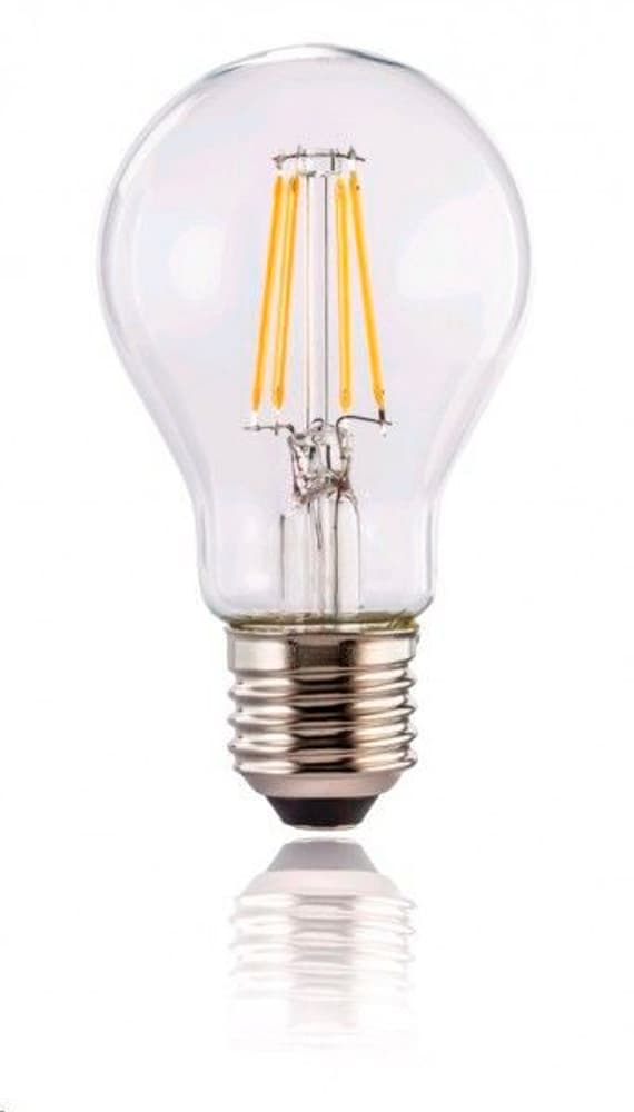 Filament LED, E27, 806lm remplace 60W, incandescent, blanc chaud, transparent Ampoule Hama 785300175080 Photo no. 1