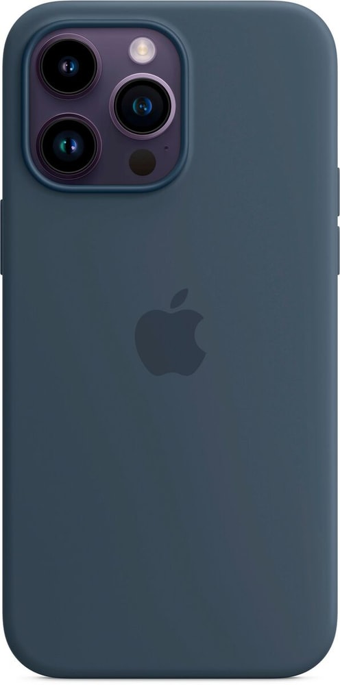 iPhone 14 Pro Max Silicone Case with MagSafe - Storm Blue Smartphone Hülle Apple 785302421847 Bild Nr. 1
