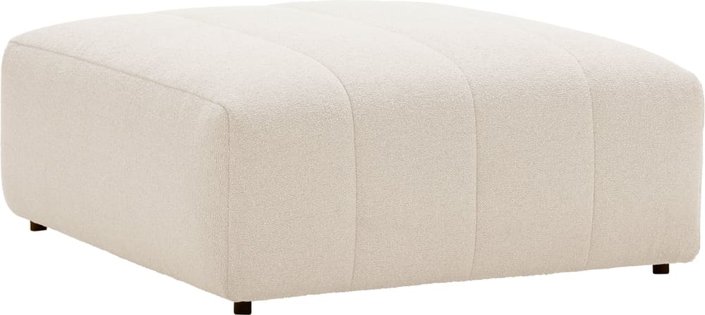 RAYAS Hocker 405885108012 Grösse B: 105.0 cm x T: 112.0 cm x H: 44.0 cm Farbe Creme Bild Nr. 1