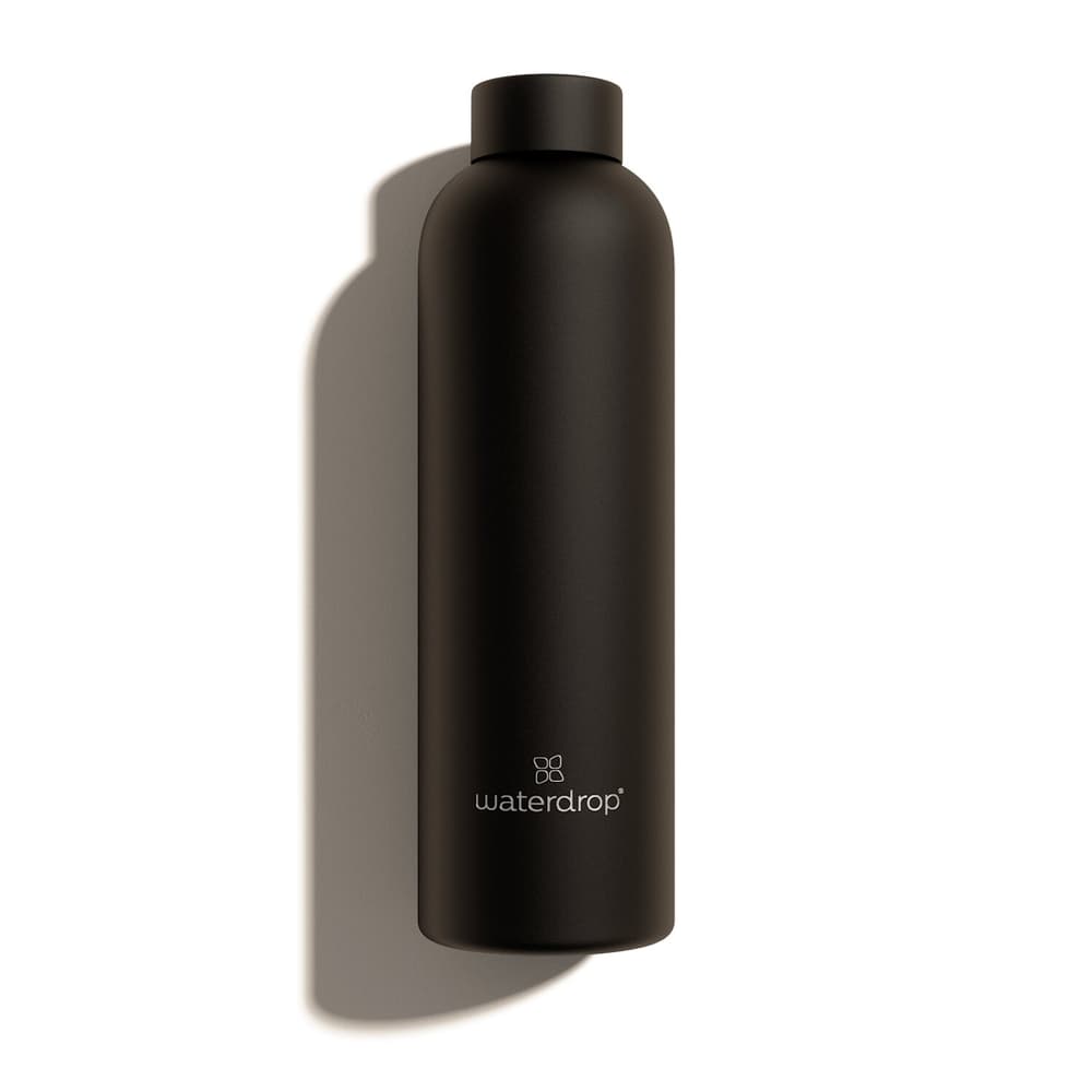 Edelstahlflasche 1l Thermosflasche waterdrop 471207300020 Grösse Einheitsgrösse Farbe schwarz Bild-Nr. 1