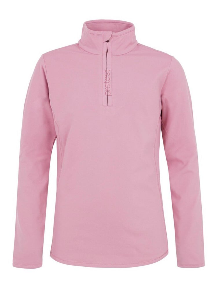 FABRIZOY JR 1/4 zip top Pull Protest 466600214038 Taille 140 Couleur rose Photo no. 1