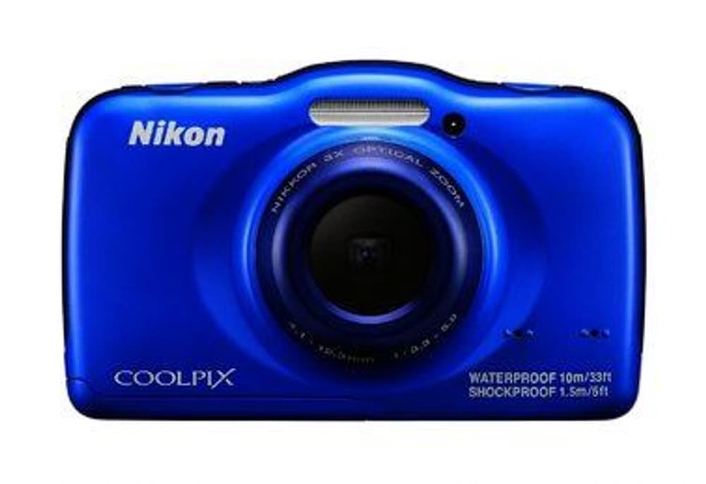 Nikon Coolpix S32 Unterwasserkamera, Bla Nikon 95110005889214 Bild Nr. 1