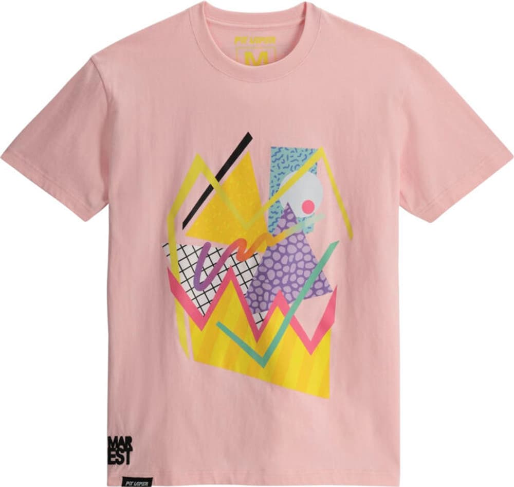 Allegra Mountain T-shirt Pit Viper 474109700539 Taglie L Colore rosa antico N. figura 1