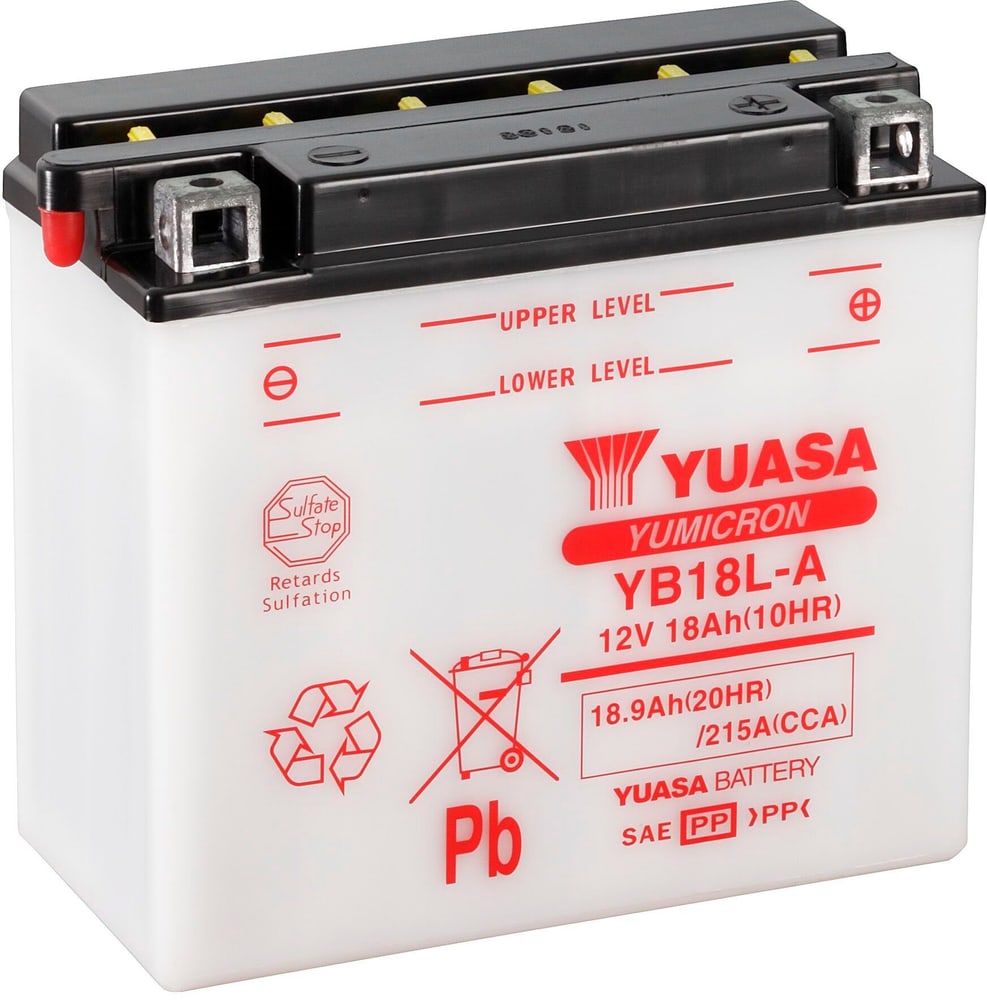 Batterie Yumicron 12V/18.9Ah/215A Batteria del motociclo 621218900000 N. figura 1