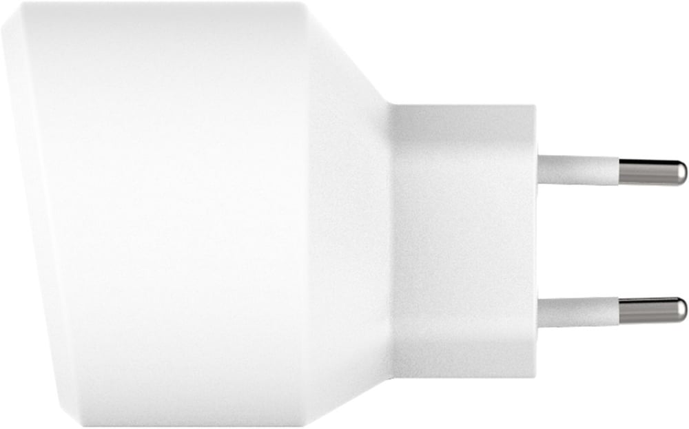 Travel Charger 2.4A Single USB EU Lightning bianco Caricabatteria universale XQISIT 798623900000 N. figura 1