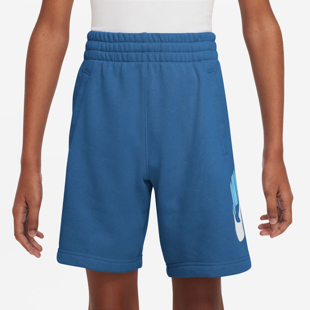 Sportswear Club Fleece Shorts Pantaloncini Nike 469356614047 Taglie 140 Colore denim N. figura 1