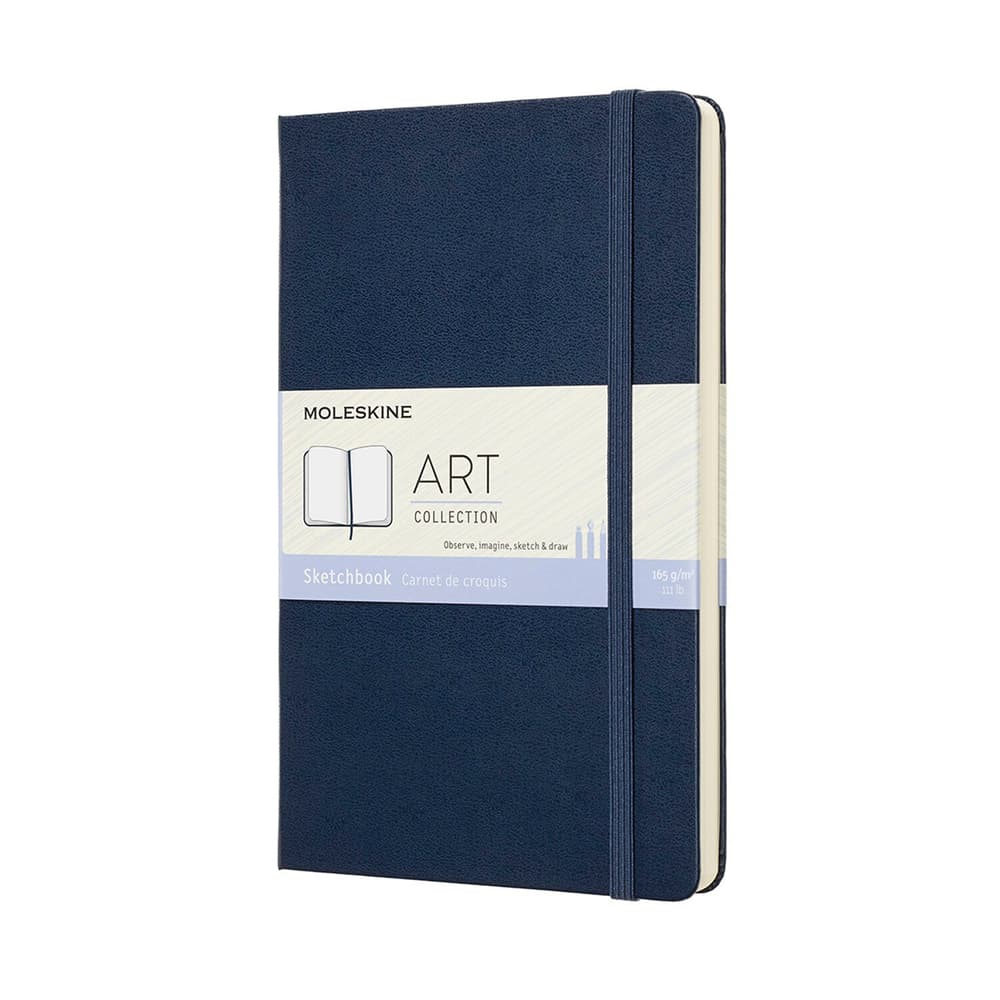 LIBRO PER DISEGNI ARTISTICI BLU ZAFFIRO Album da disegno Moleskine® 669700125707 N. figura 1