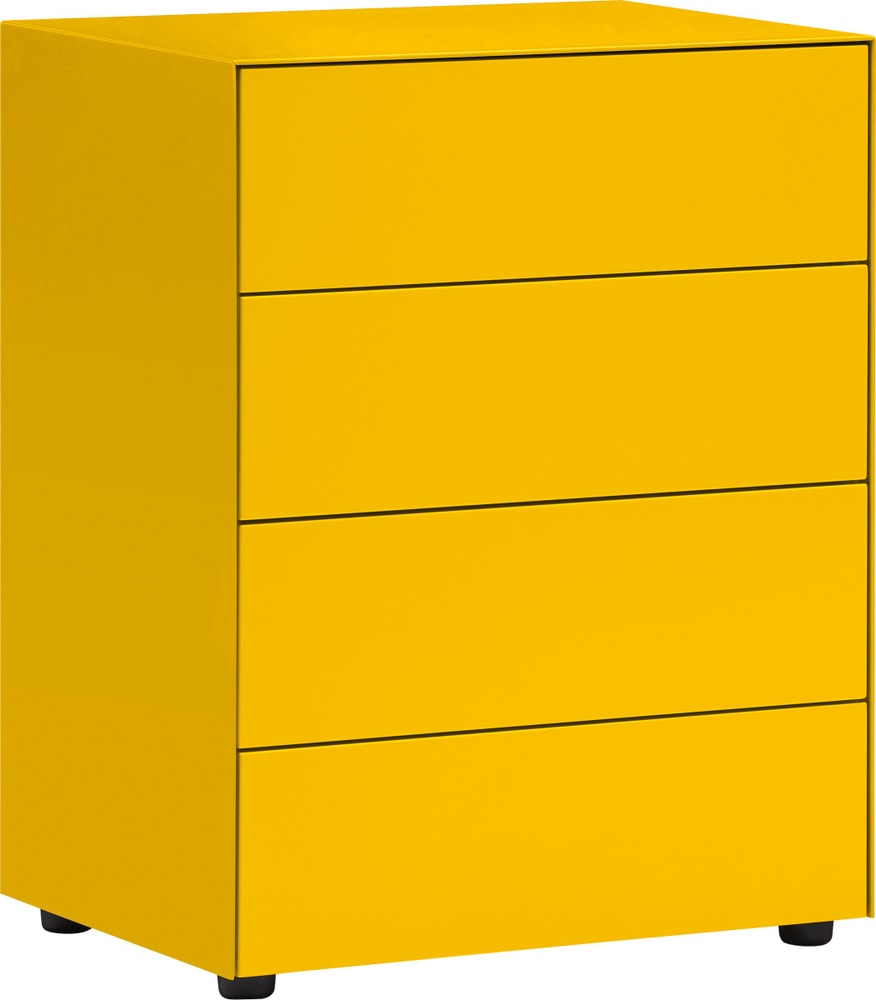 LUX Cassettone 400840200050 Dimensioni L: 60.0 cm x P: 46.0 cm x A: 74.5 cm Colore Giallo N. figura 1