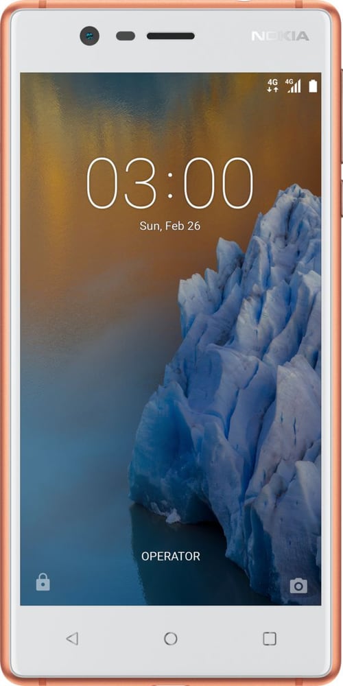 3 16GB Copper Smartphone Nokia 78530013323918 Photo n°. 1