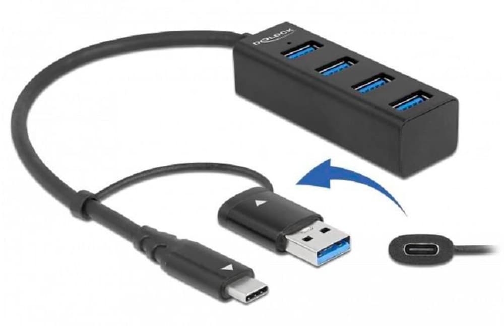 3.0 Type-C USB-Hub & Dockingstation DeLock 785302404534 Bild Nr. 1