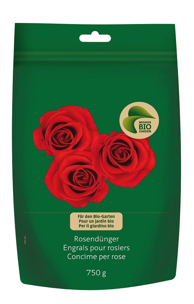 Rosendünger, 750 g Feststoffdünger Migros Bio Garden 658228100000 Bild Nr. 1