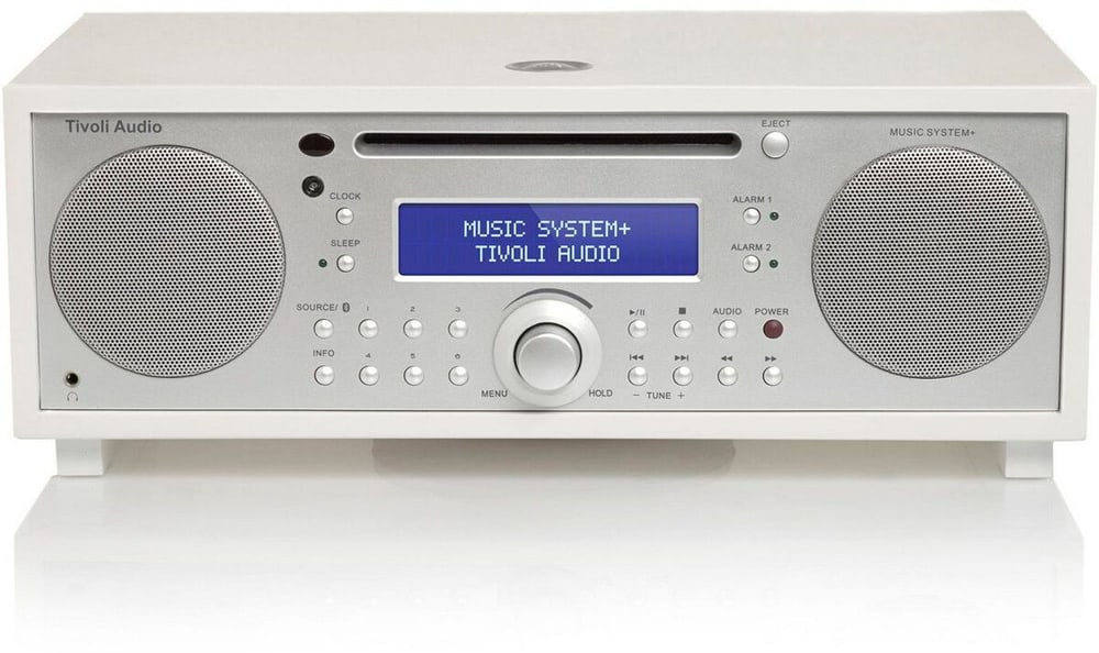MUSIC SYSTEM+ SILVER/WHITE Chaîne hi-fi Tivoli Audio 785302400020 Photo no. 1
