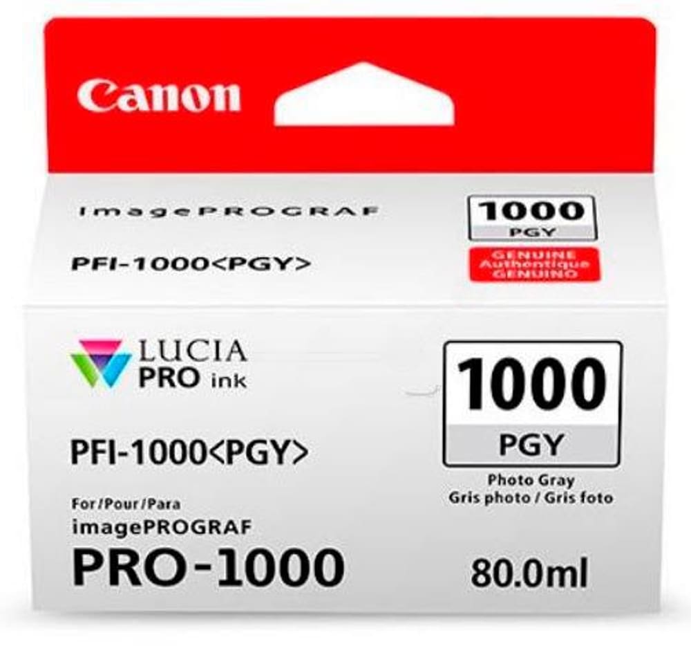 PFI-1000  grau Tintenpatrone Canon 785300126469 Bild Nr. 1