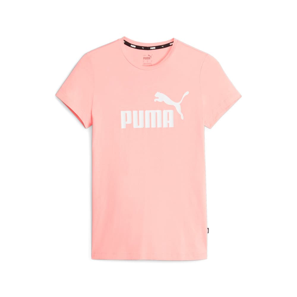 W ESS Logo Tee T-shirt Puma 471833600438 Taille M Couleur rose Photo no. 1