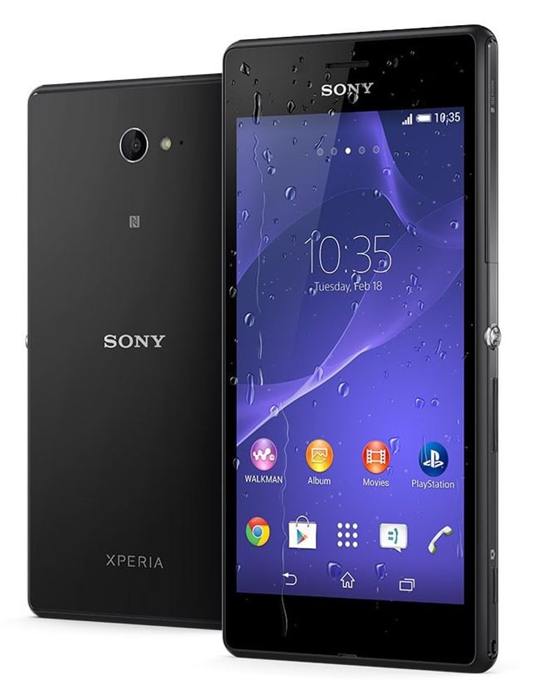 Sony Xperia M2 Aqua noir Sony 95110026803014 Photo n°. 1