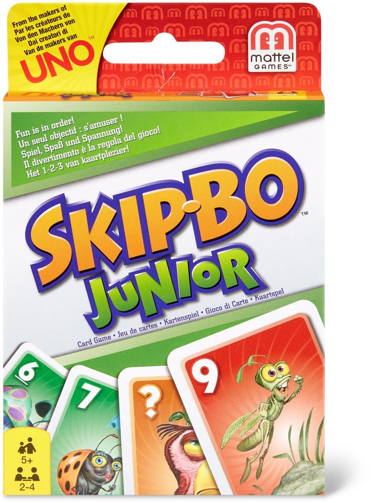Skip-Bo Junior Gesellschaftsspiel Mattel Games 746973700000 Bild Nr. 1