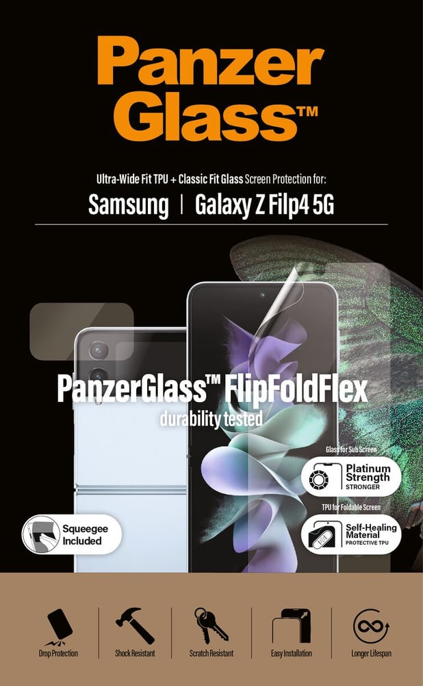 Case Friendly Anti Bacterial -clear Protection d’écran pour smartphone Panzerglass 798800101615 Photo no. 1