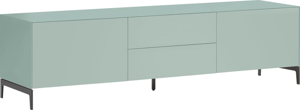 LUX Buffet bas 400851500000 Dimensions L: 180.0 cm x P: 46.0 cm x H: 49.5 cm Couleur Bleu clair Photo no. 1