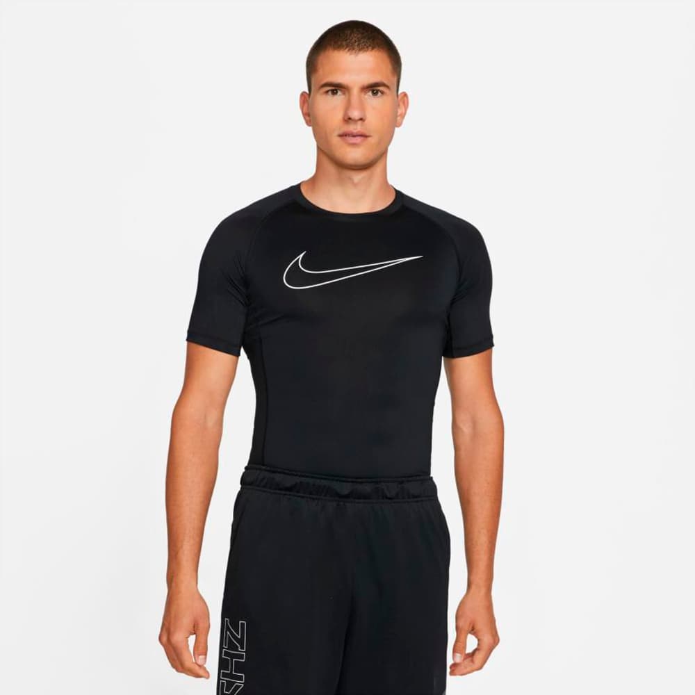 Pro Dri-FIT Tight Fit Top T-shirt Nike 491121500320 Taille S Couleur noir Photo no. 1