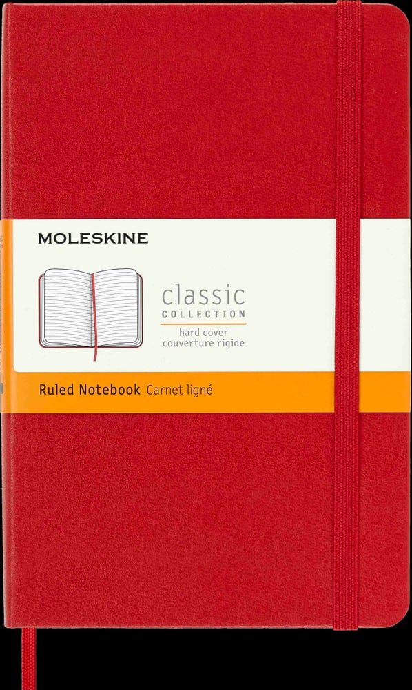 CARNET DOUBLÉ ROUGE ÉCARLATE Carnet des notes Moleskine® 669700125946 Photo no. 1