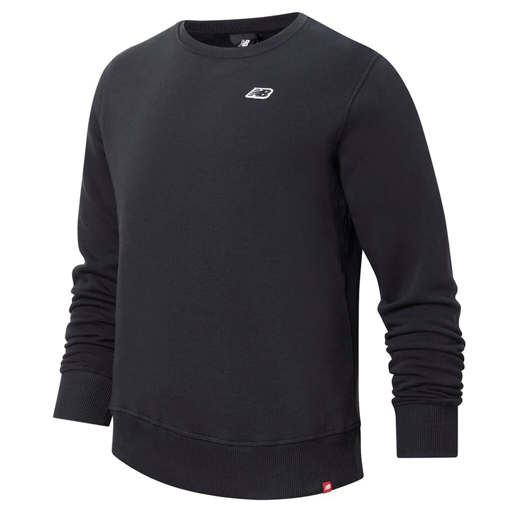 NB Small Logo Crew Sweat Pull-over New Balance 469538900720 Taille XXL Couleur noir Photo no. 1