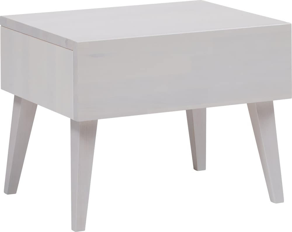 CARA Table de chevet 403468885002 Dimensions L: 45.0 cm x P: 35.0 cm x H: 35.0 cm Couleur Hêtre blanc Photo no. 1
