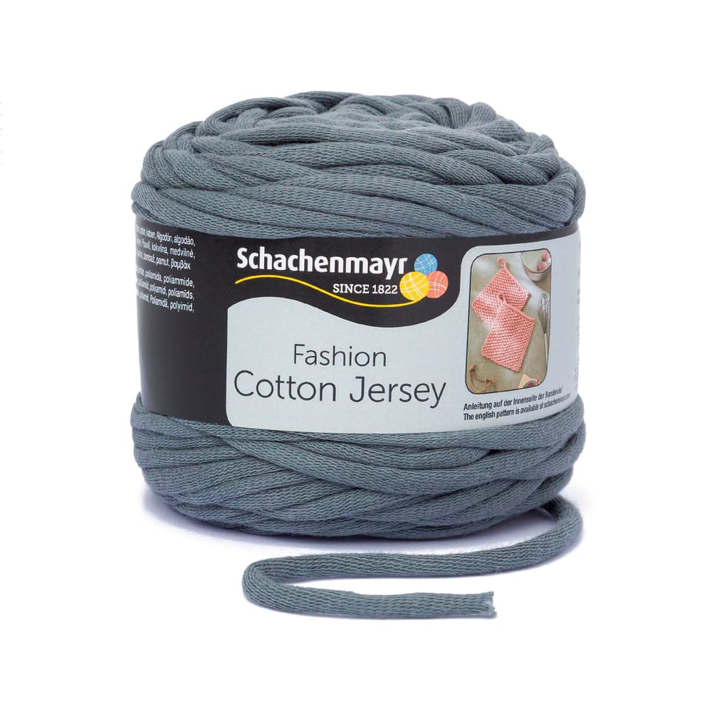Wolle Cotton Jersey Wolle Schachenmayr 667089200010 Farbe Grau Grösse L: 9.0 cm x B: 9.0 cm x H: 9.0 cm Bild Nr. 1