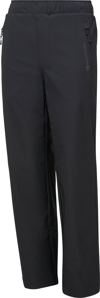 Pantaloni softshell Pantaloni da trekking Trevolution 466891612820 Taglie 128 Colore nero N. figura 1