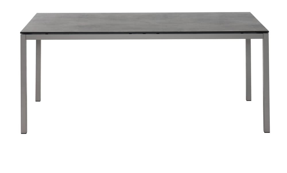 Table LOCARNO avec Plateau en HPL, Oxido Terra, 160 cm M-Giardino 75316980000016 Photo n°. 1