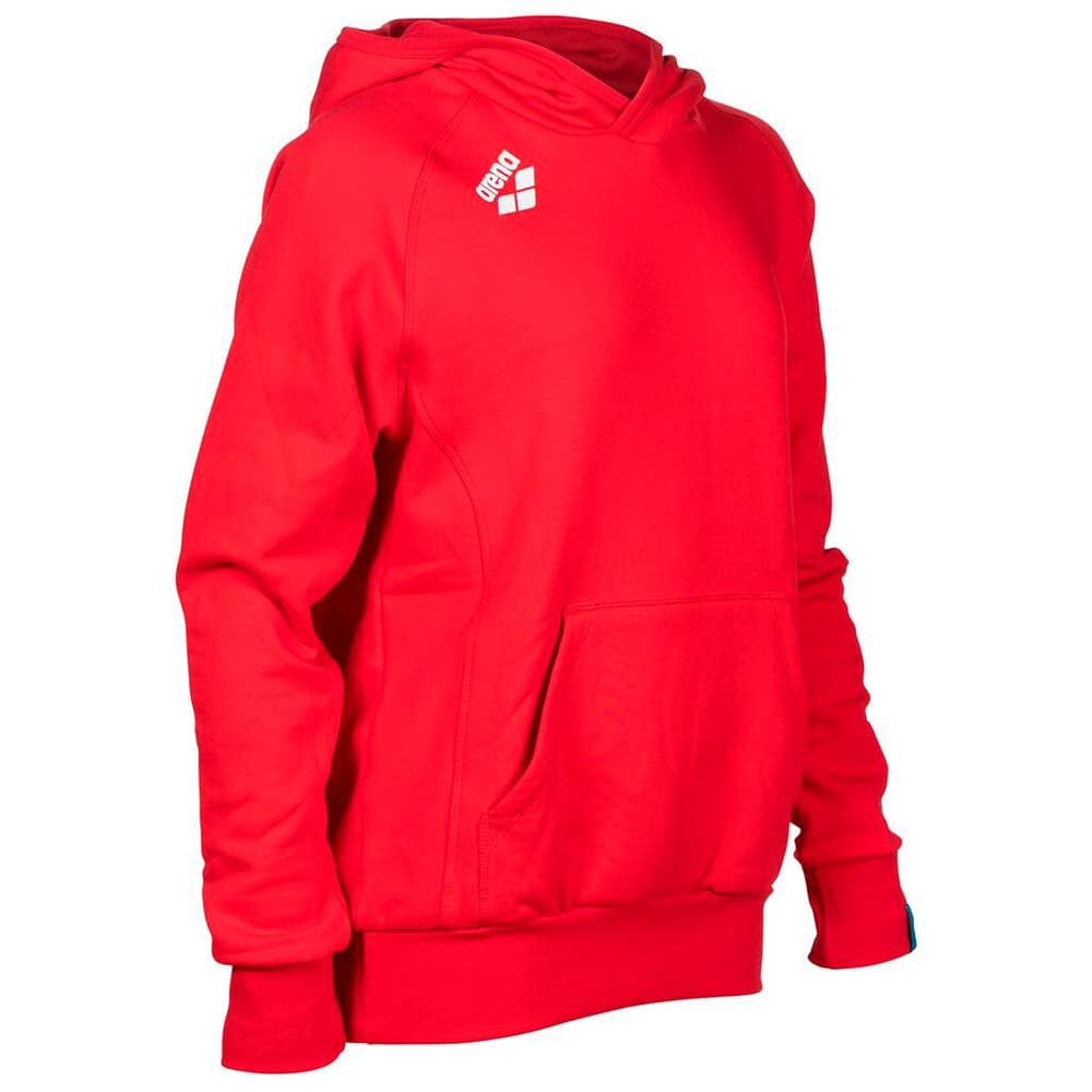 Jr Team Hooded Sweat Panel Pull-over Arena 468717316430 Taille 164 Couleur rouge Photo no. 1