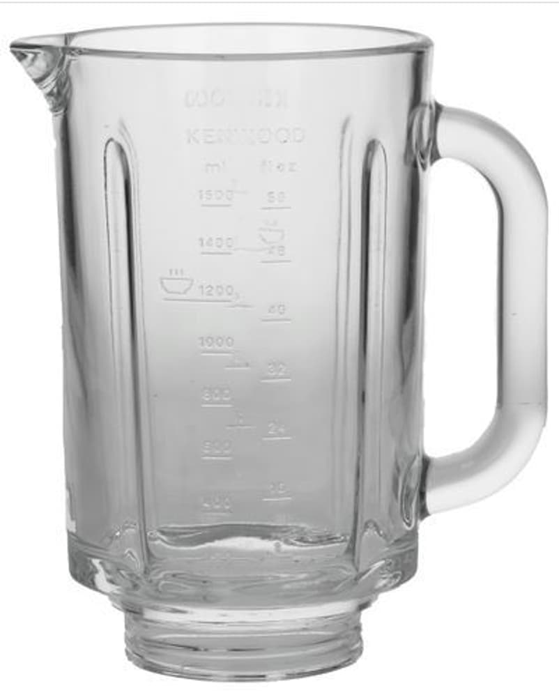 Bicchiere mixer vetro completo KAH359 Kenwood 9000021507 No. figura 1