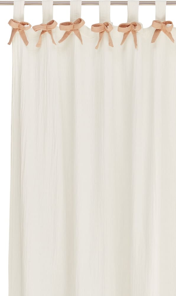 AMY Rideau prêt à poser opaque 404798222036 Couleur Rose Dimensions L: 140.0 cm x H: 260.0 cm Photo no. 1