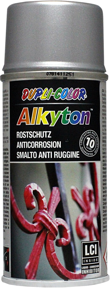 Rostschutz-Sprayfarbe Alkyton Speziallack Dupli-Color 660838400000 Farbe Silberfarben Inhalt 150.0 ml Bild Nr. 1