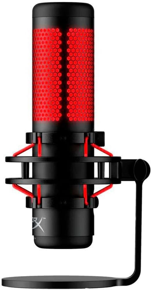QuadCast rote Beleuchtung Tischmikrofon HyperX 785300182790 Bild Nr. 1