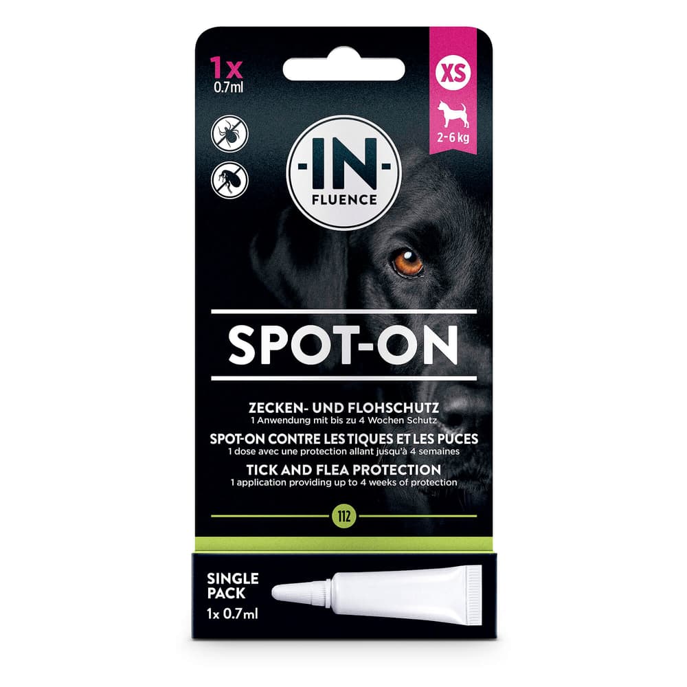 Spot-On cane XS, 1x 0.7 ml Gocce repellenti per insetti meikocare 658369500000 N. figura 1