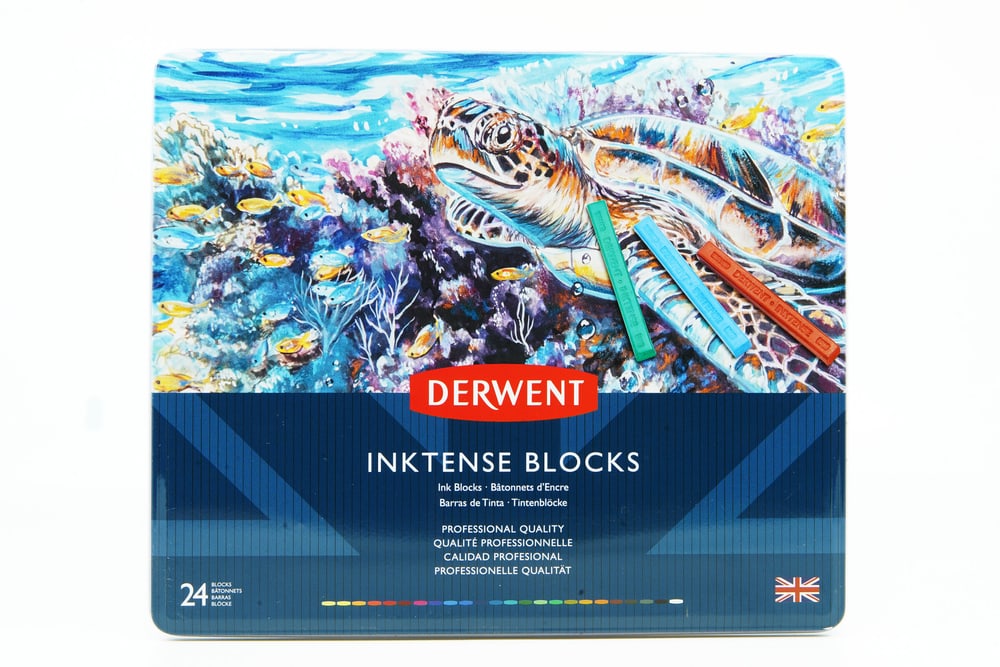 24 blocchi Derwent Inktense Set di colori ad acquerello Pebeo 667039600000 N. figura 1