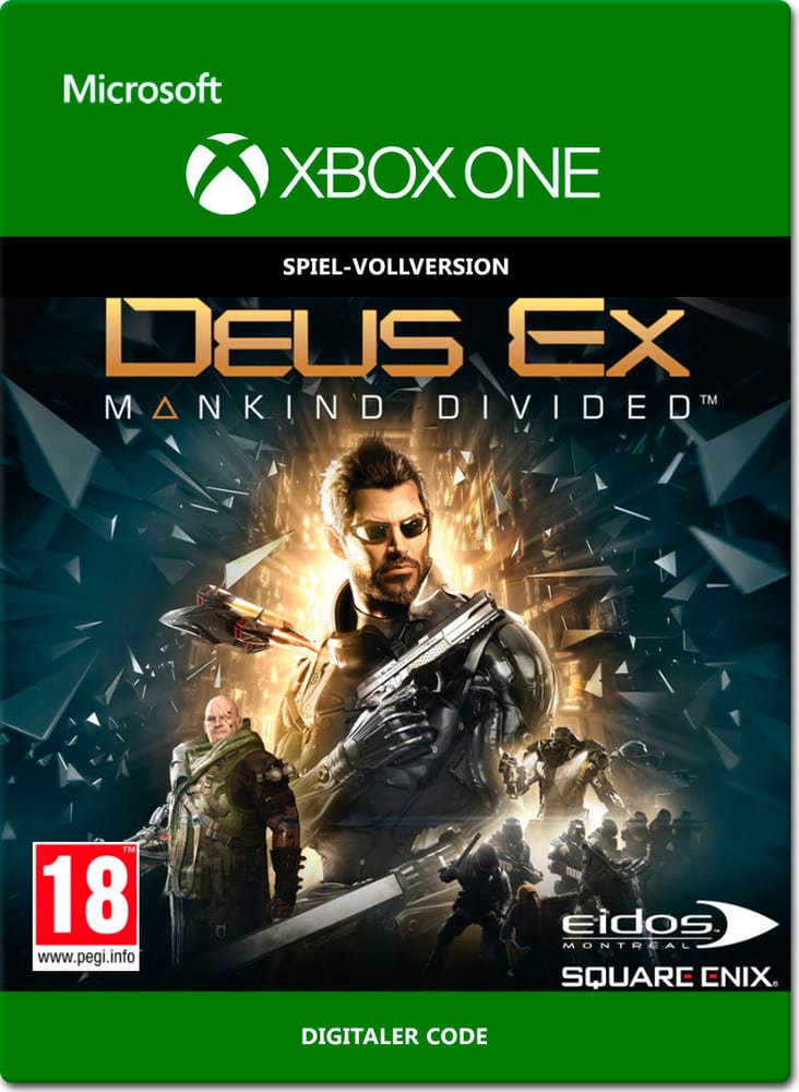 Xbox One - Deus Ex: Mankind Divided Game (Download) 785300137222 N. figura 1