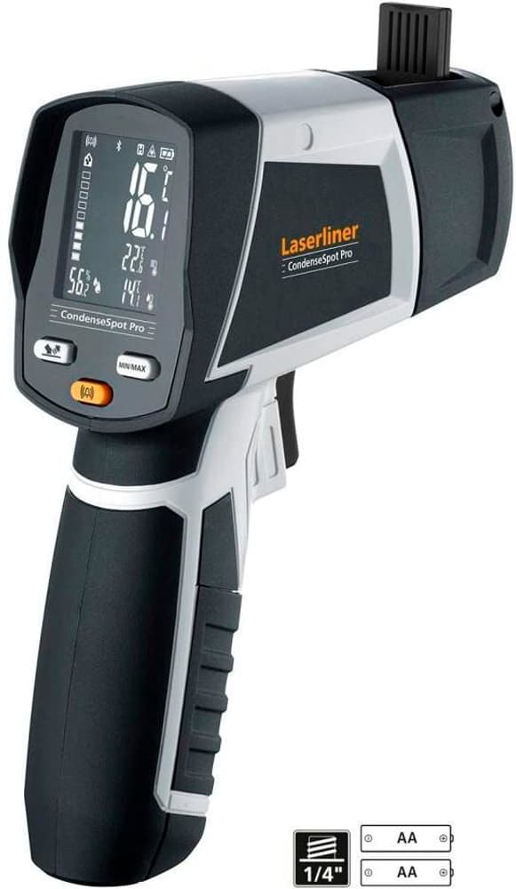 Temperatur- und Feuchtigkeitsmessgerät CondeseSpot Pro Thermodetektoren Laserliner 785302415587 Bild Nr. 1
