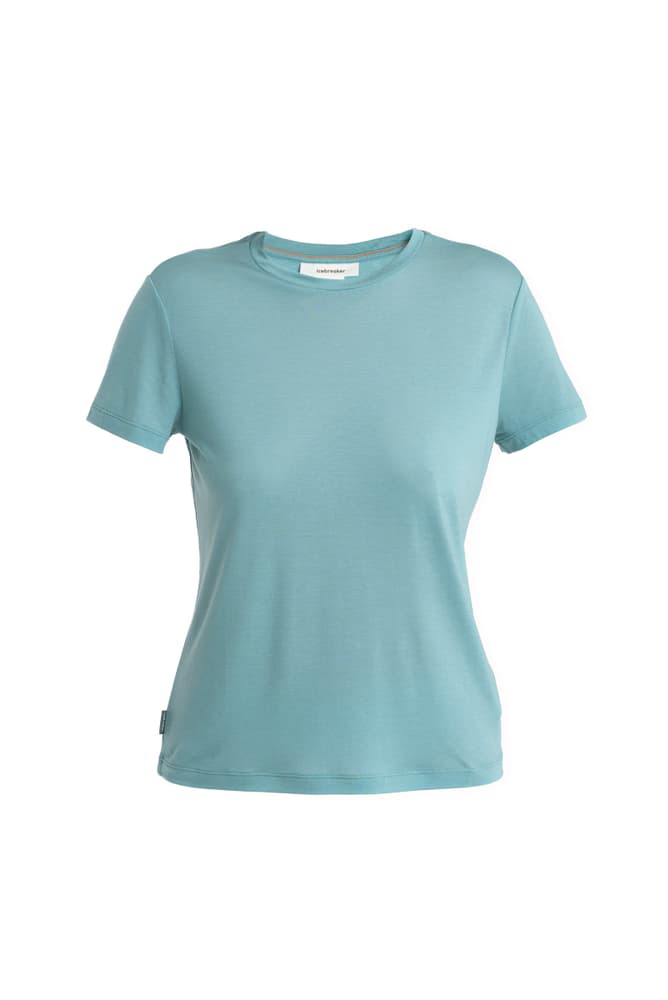 Merino Core SS Tee T-shirt Icebreaker 466136300682 Taglie XL Colore turchese chiaro N. figura 1